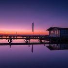 Sonnenuntergang am Dümmer See