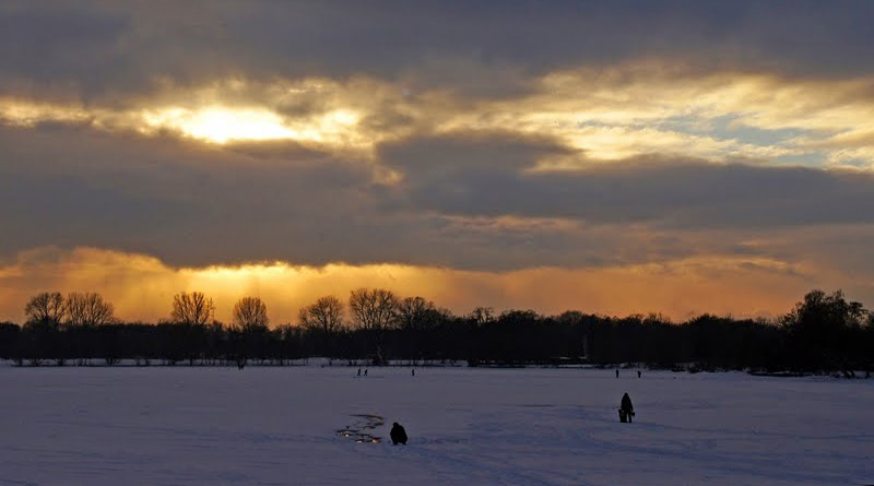 Sonnenuntergang am Dutzenteich