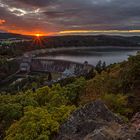 Sonnenuntergang am Edersee