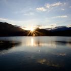 Sonnenuntergang am Eibsee 