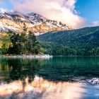 Sonnenuntergang am Eibsee