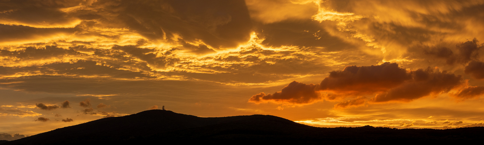 Sonnenuntergang am Eichkogel