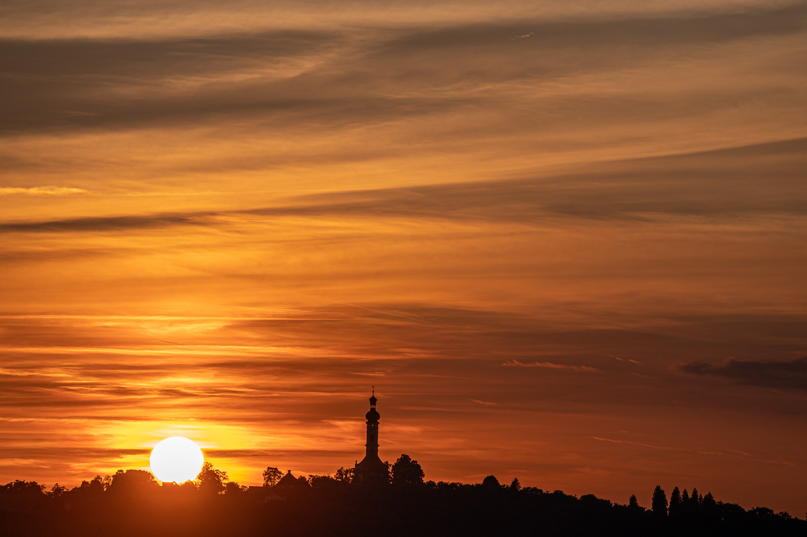 Sonnenuntergang am Eichlberg