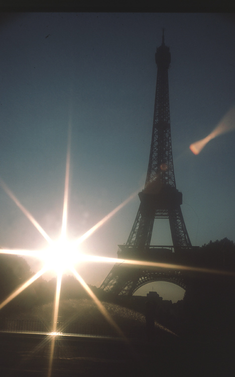 Sonnenuntergang am Eiffelturm