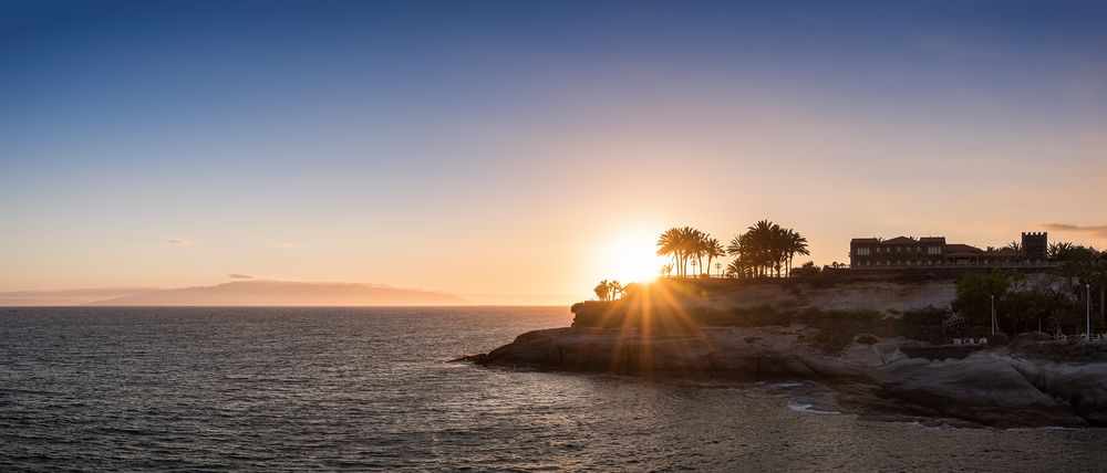 Sonnenuntergang am 'El Castillo del Duque'