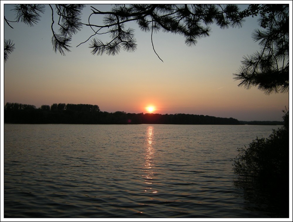 Sonnenuntergang am Elbsee