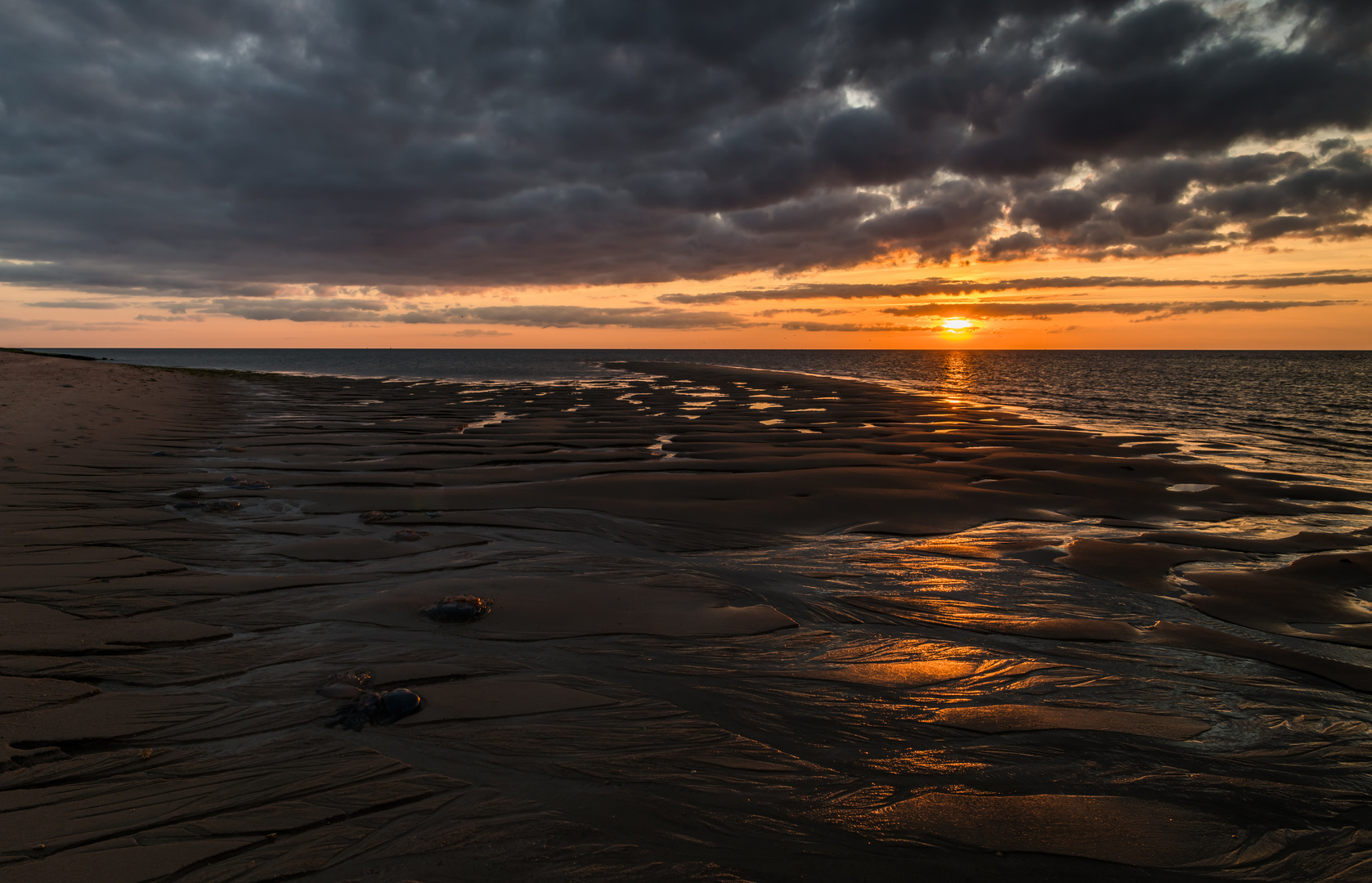 Sonnenuntergang am Ellenbogen