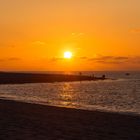 Sonnenuntergang am Ellenbogen, Sylt