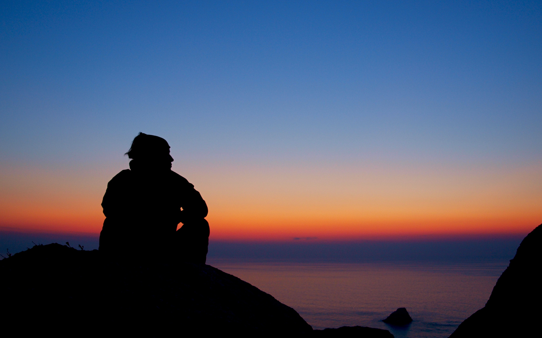 Sonnenuntergang am Ende der Welt