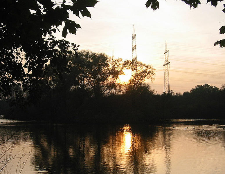 Sonnenuntergang am Ewaldsee