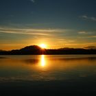 Sonnenuntergang am Faakersee