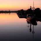 Sonnenuntergang am Feuerschiff