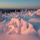 Sonnenuntergang am Fichtelberg 