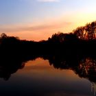 Sonnenuntergang am Finowkanal in Finowfurt