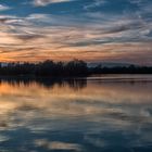 Sonnenuntergang am Fischbercker Teich