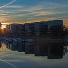 Sonnenuntergang am Five Boats