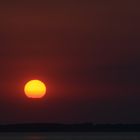 Sonnenuntergang am Fjord