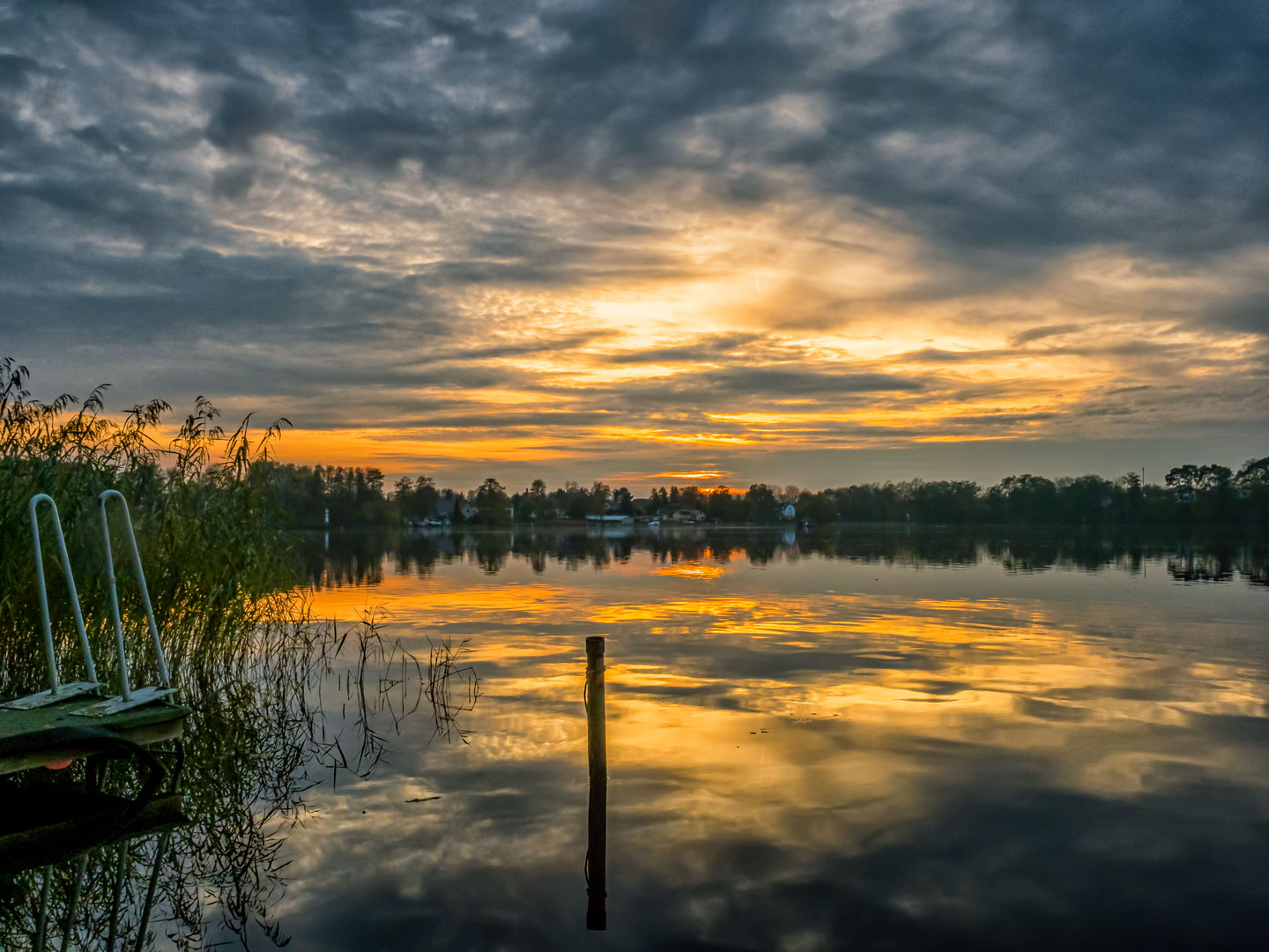 Sonnenuntergang am Flakensee1