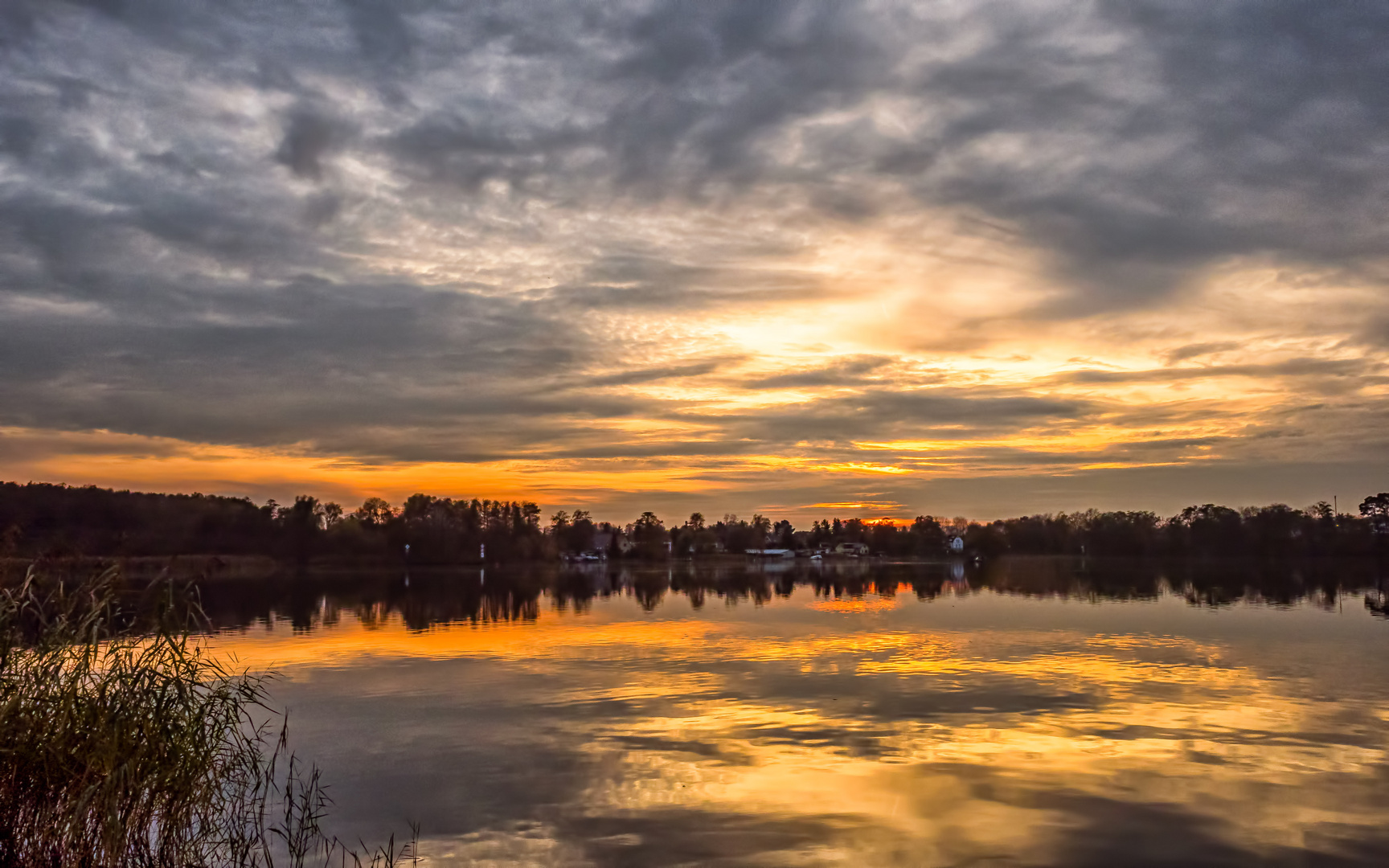 Sonnenuntergang am Flakensee2