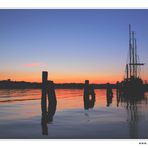 Sonnenuntergang am Flensburger Hafen I