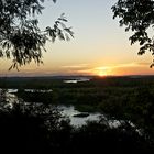 Sonnenuntergang am Fluss Paraná 2