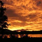 Sonnenuntergang am Forggensee