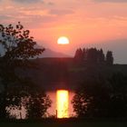 Sonnenuntergang am Forggensee