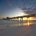 Sonnenuntergang am Fort Myers Pier