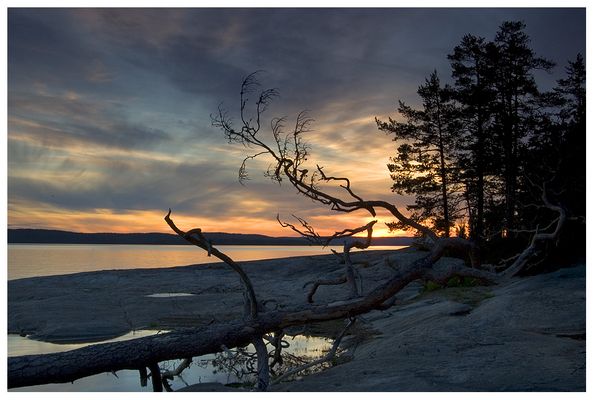 Sonnenuntergang am Foxen