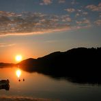 Sonnenuntergang am Fuschlsee 2