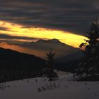 Sonnenuntergang am Gahberg