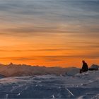 Sonnenuntergang am Galzig