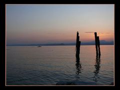 Sonnenuntergang am Gardasee