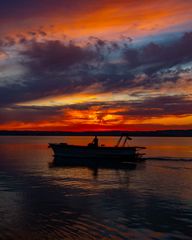 Sonnenuntergang am Gardasee