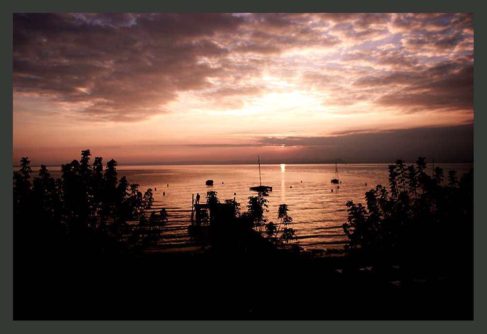 Sonnenuntergang am Gardasee 2