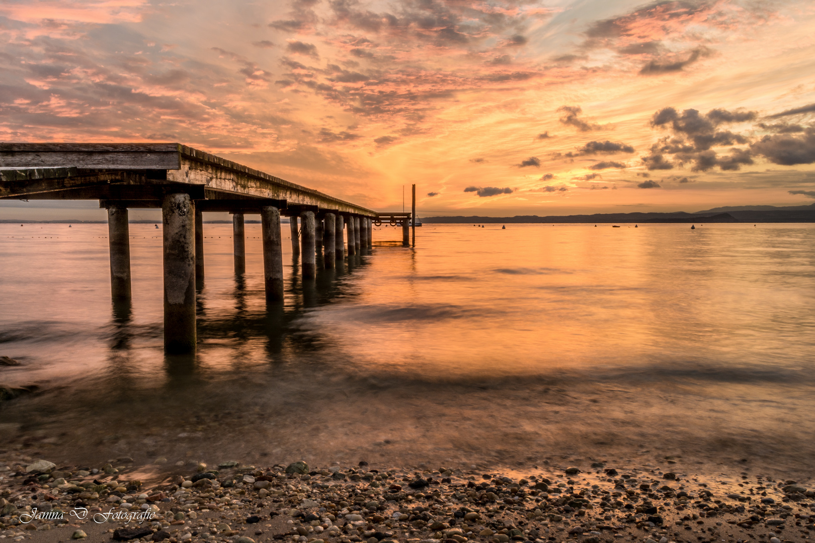 Sonnenuntergang am Gardasee