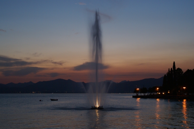 Sonnenuntergang am Gardasee