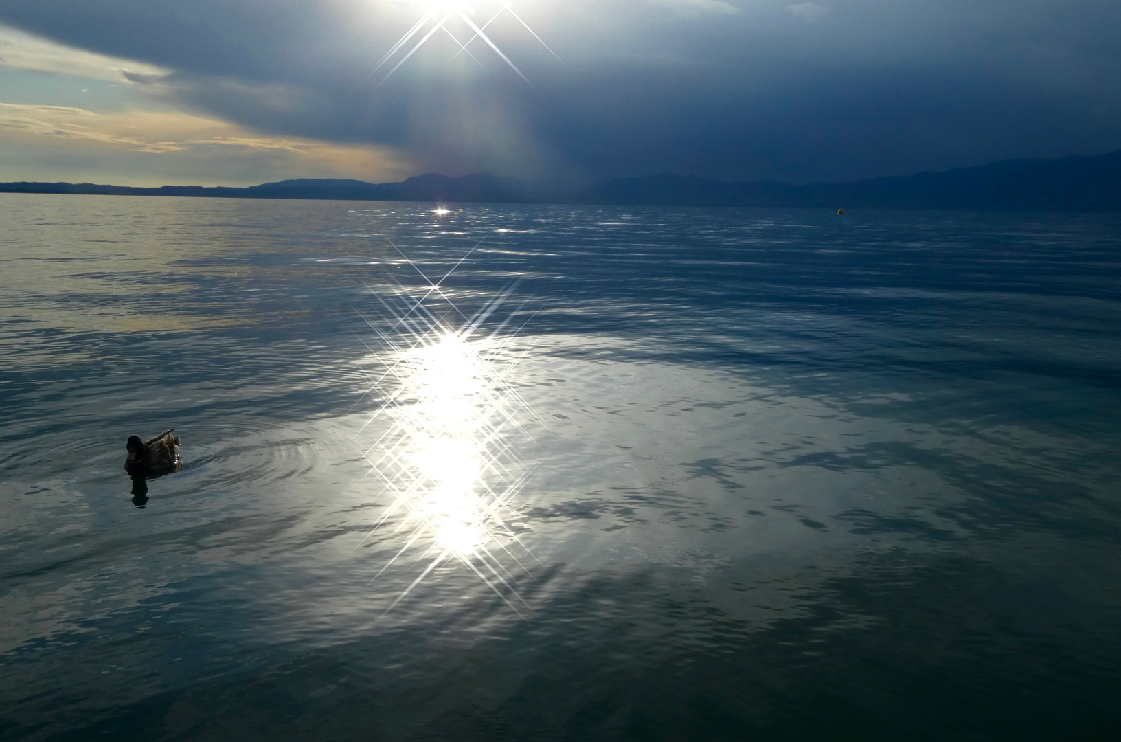 Sonnenuntergang am Gardasee