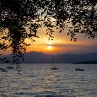 Sonnenuntergang am Gardasee