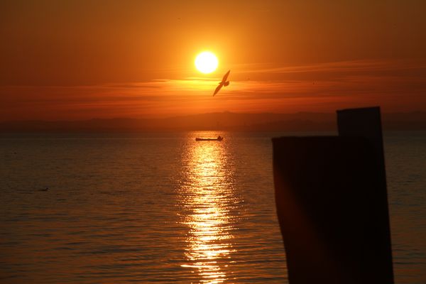 Sonnenuntergang am Gardasee