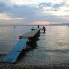 Sonnenuntergang am Gardasee