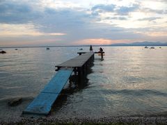 Sonnenuntergang am Gardasee