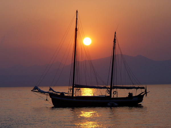 Sonnenuntergang am Gardasee