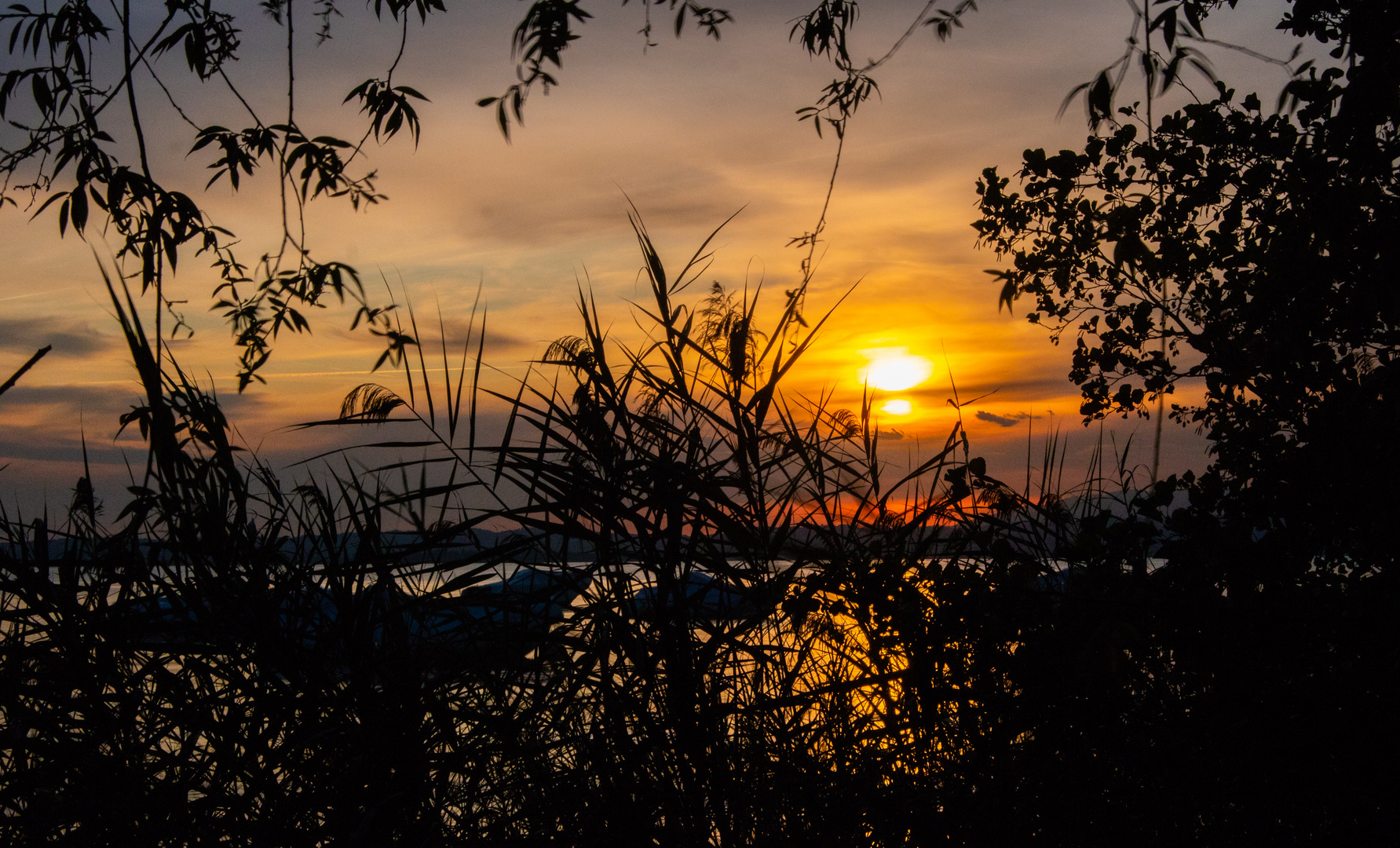 Sonnenuntergang am Gardasee