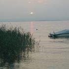 Sonnenuntergang am Gardasee - Pesciera