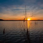 Sonnenuntergang am Geiseltalsee