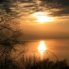 Sonnenuntergang am Genfersee