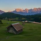 Sonnenuntergang am Geroldsee