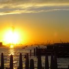 Sonnenuntergang am Giudecca Kanal