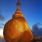 Sonnenuntergang am Golden Rock